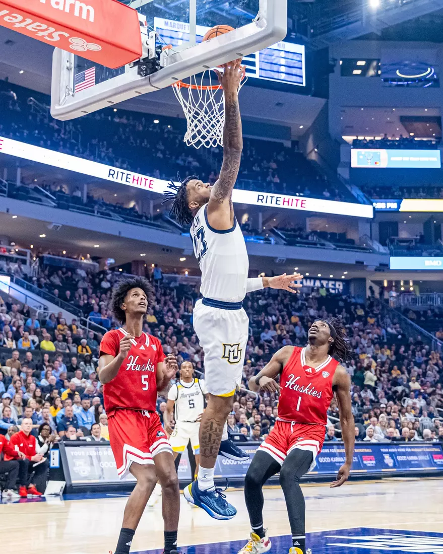 #5 Marquette Men's Basketball defeats Northern Illinois University 92-70 at Fiserv Forum on Monday November 6, 2023 in Milwaukee, WI.