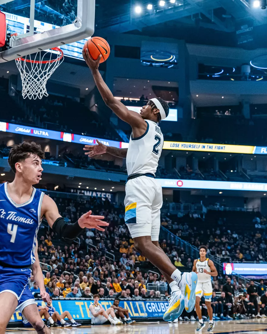 No. 7 Marquette Golden Eagles defeat  St. Thomas 84-79 on Thursday, December 14, 2023 at Fiserv Fourm