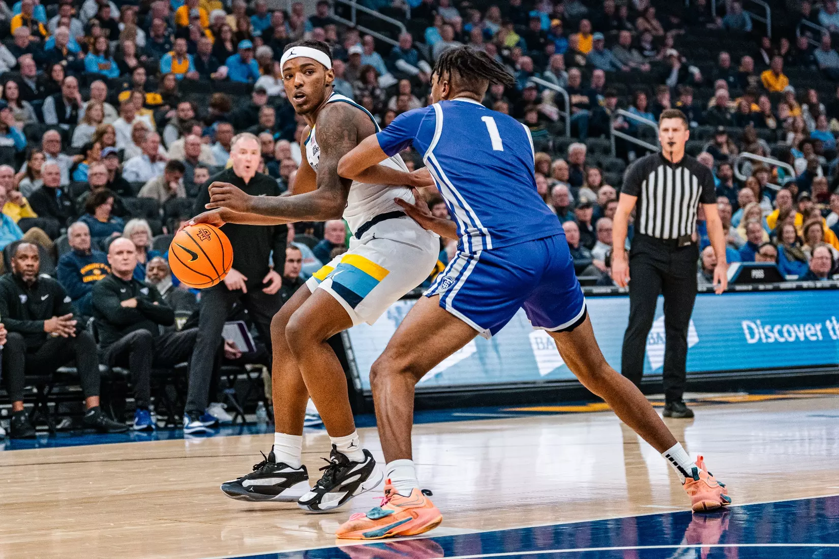 No. 7 Marquette Golden Eagles defeat  St. Thomas 84-79 on Thursday, December 14, 2023 at Fiserv Fourm