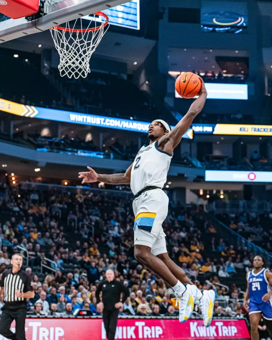 No. 7 Marquette Golden Eagles defeat  St. Thomas 84-79 on Thursday, December 14, 2023 at Fiserv Fourm