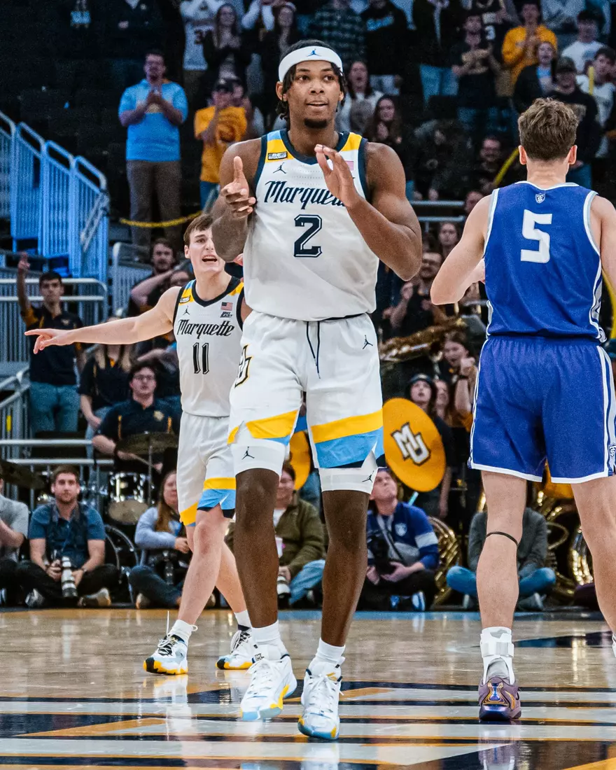 No. 7 Marquette Golden Eagles defeat  St. Thomas 84-79 on Thursday, December 14, 2023 at Fiserv Fourm
