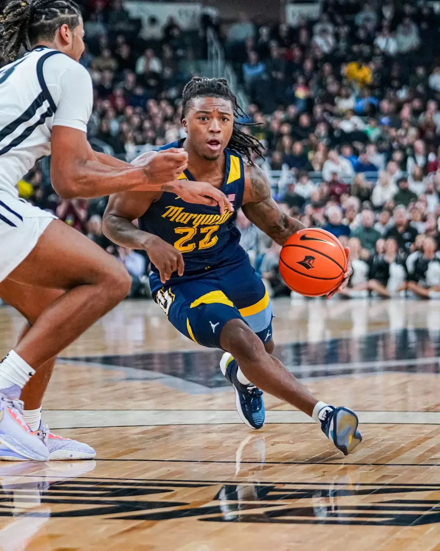 No. 6 Marquette Golden Eagles fall to Providence 57-72 on Tuesday, December 19, 2023 at Amica Mutual Pavilion in Providence, RI