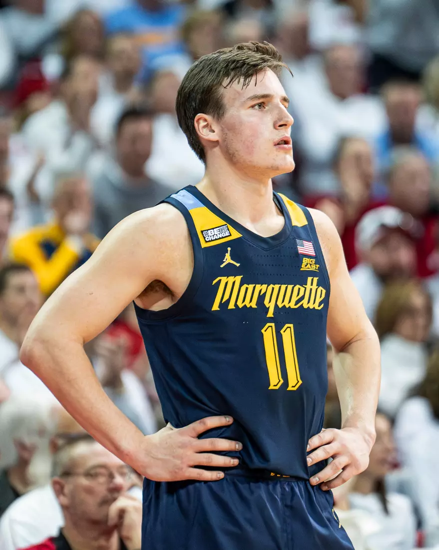 #3 Marquette Basketball falls to Wiscosnin Badgers 64-75 at Kohl Center in Madison, Wisconsin on Saturday December 2, 2023.
