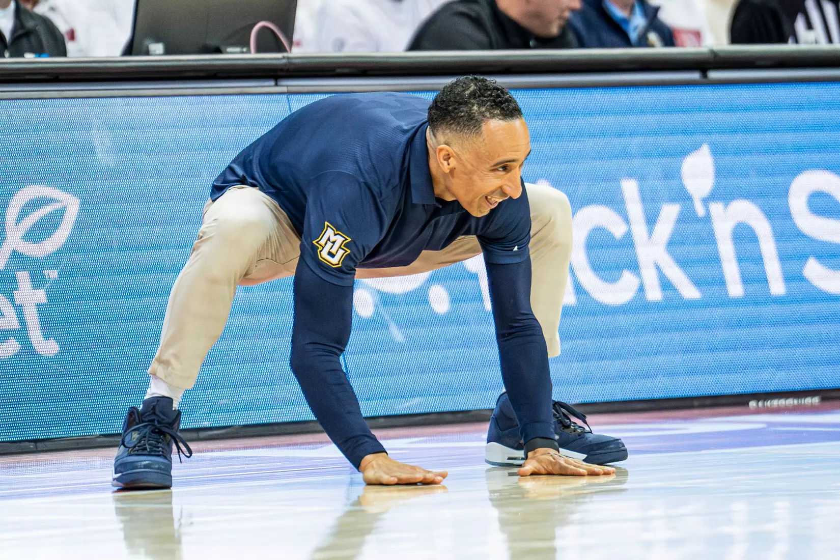 #3 Marquette Basketball falls to Wiscosnin Badgers 64-75 at Kohl Center in Madison, Wisconsin on Saturday December 2, 2023.