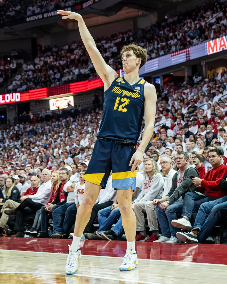#3 Marquette Basketball falls to Wiscosnin Badgers 64-75 at Kohl Center in Madison, Wisconsin on Saturday December 2, 2023.