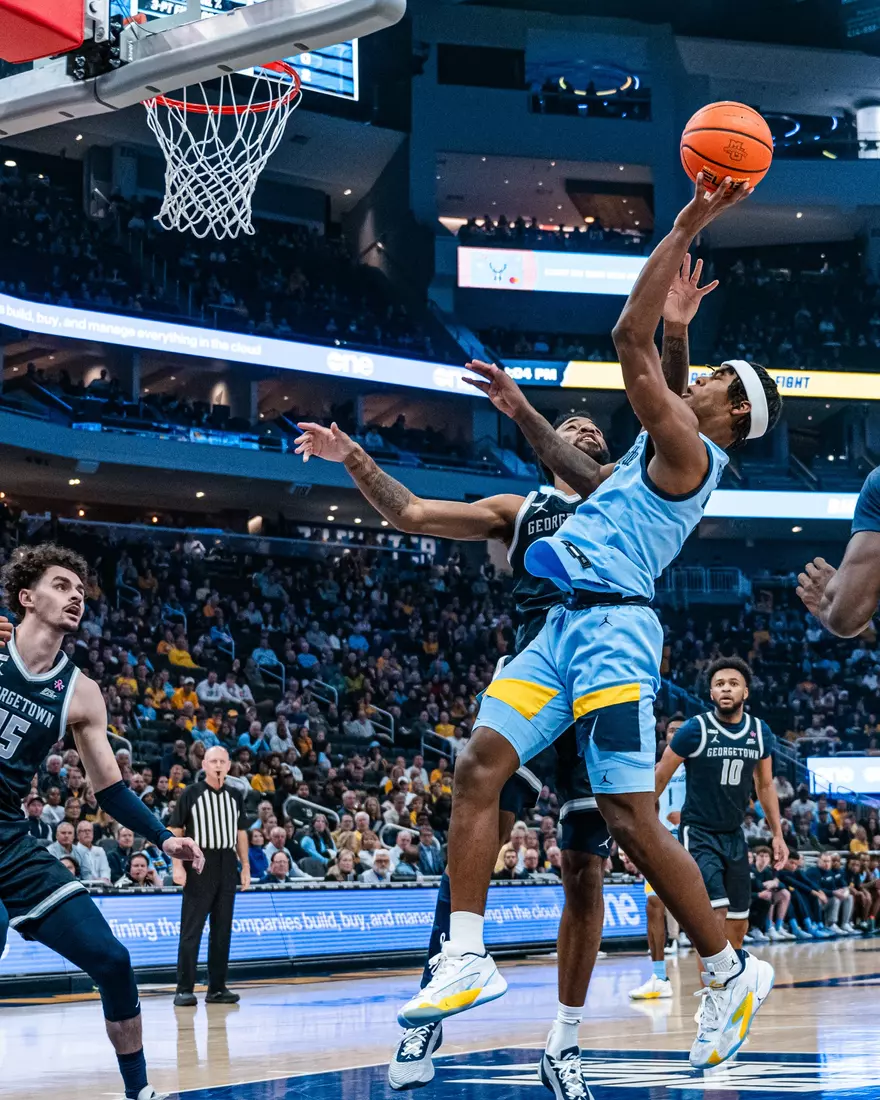 No. 6 Marquette Golden Eagles defeat Georgetown 81-51 on Friday, December 22, 2023 at Fiserv Forum In Milwaukee, WI