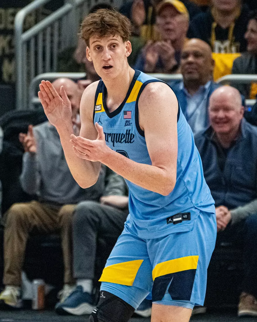 No. 6 Marquette Golden Eagles defeat Georgetown 81-51 on Friday, December 22, 2023 at Fiserv Forum In Milwaukee, WI