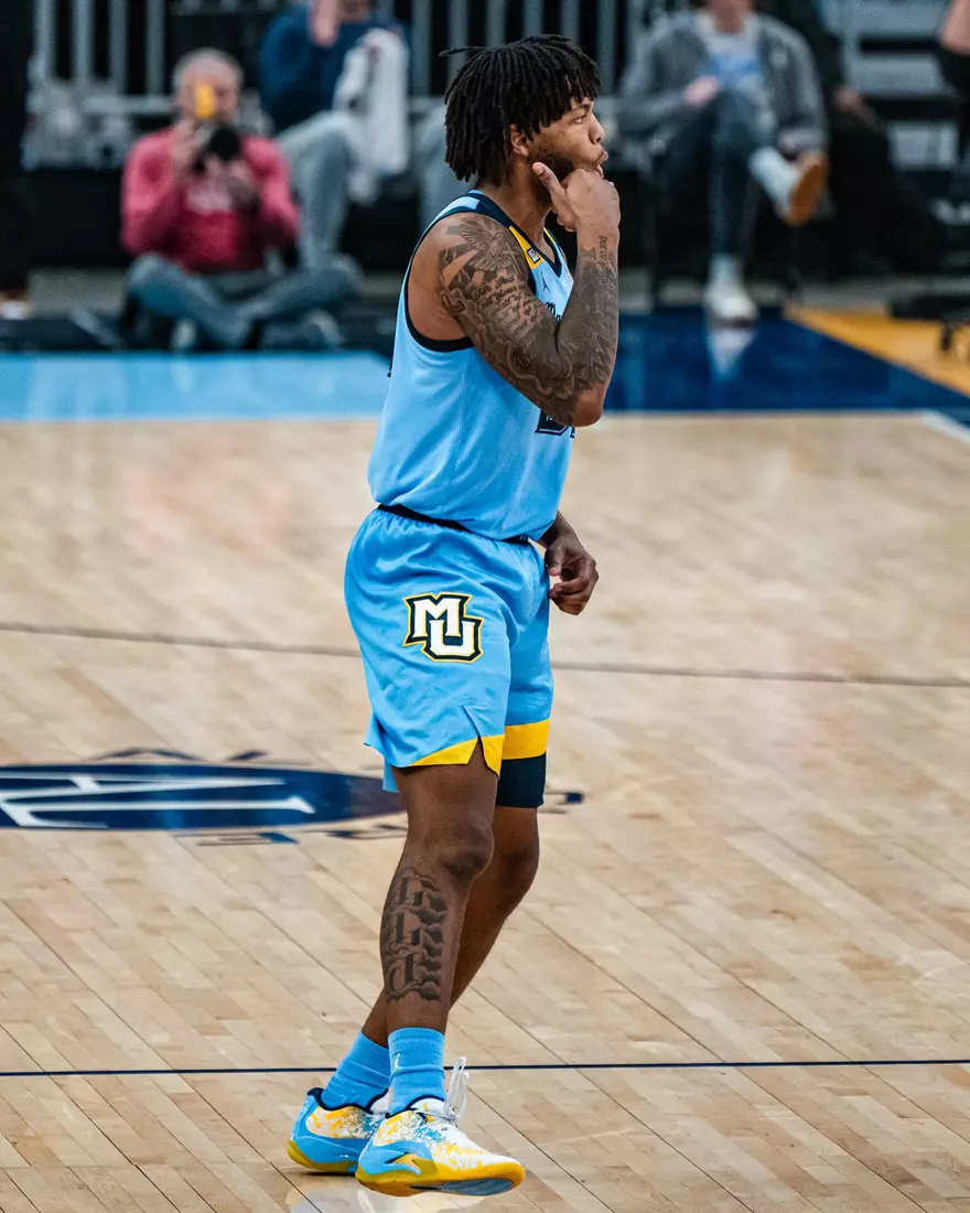 No. 6 Marquette Golden Eagles defeat Georgetown 81-51 on Friday, December 22, 2023 at Fiserv Forum In Milwaukee, WI