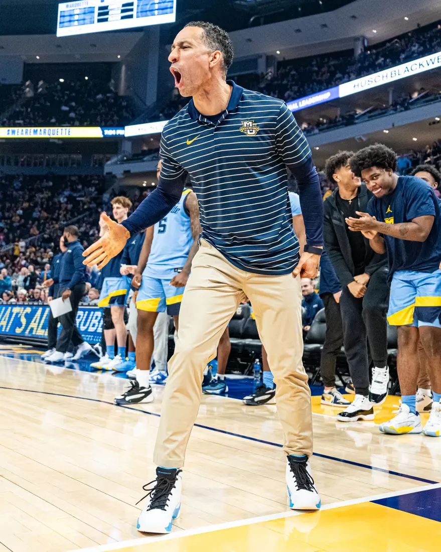 No. 6 Marquette Golden Eagles defeat Georgetown 81-51 on Friday, December 22, 2023 at Fiserv Forum In Milwaukee, WI