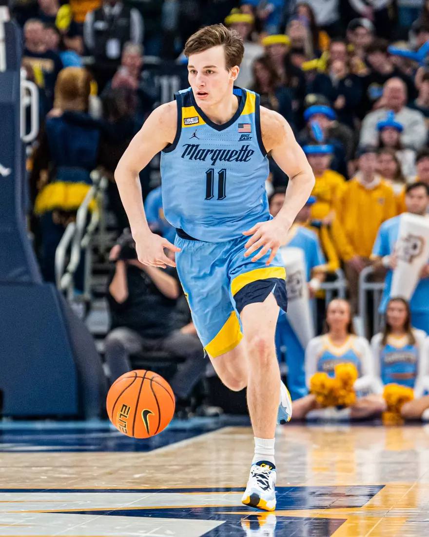 No. 6 Marquette Golden Eagles defeat Georgetown 81-51 on Friday, December 22, 2023 at Fiserv Forum In Milwaukee, WI