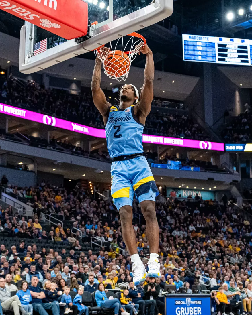 No. 6 Marquette Golden Eagles defeat Georgetown 81-51 on Friday, December 22, 2023 at Fiserv Forum In Milwaukee, WI
