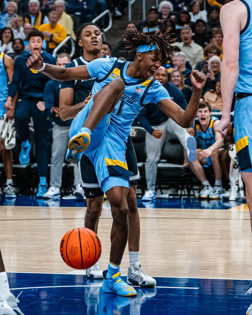 No. 6 Marquette Golden Eagles defeat Georgetown 81-51 on Friday, December 22, 2023 at Fiserv Forum In Milwaukee, WI