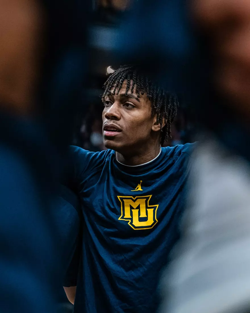 No. 10 Marquette Men's Basketball Defeats No. 22 Creighton 72-67 on December 30th, 2023 at Fisrev Forum in Milwaukee, WI