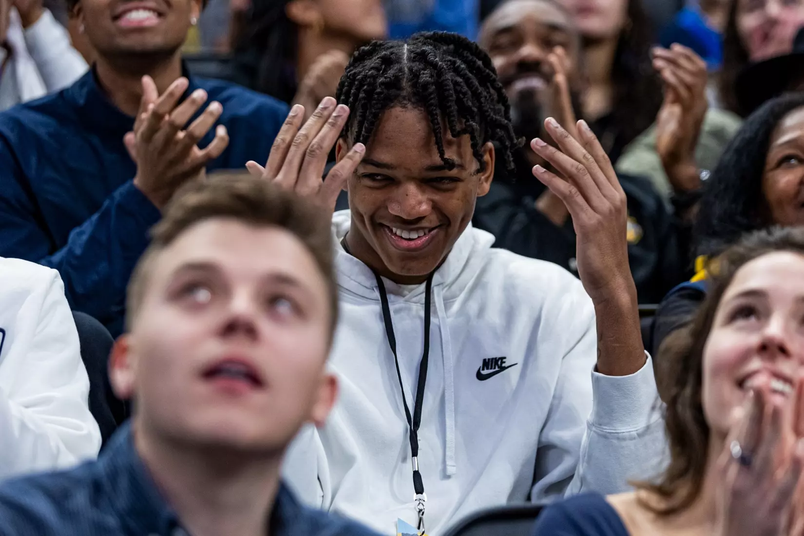 No. 10 Marquette Men's Basketball Defeats No. 22 Creighton 72-67 on December 30th, 2023 at Fisrev Forum in Milwaukee, WI