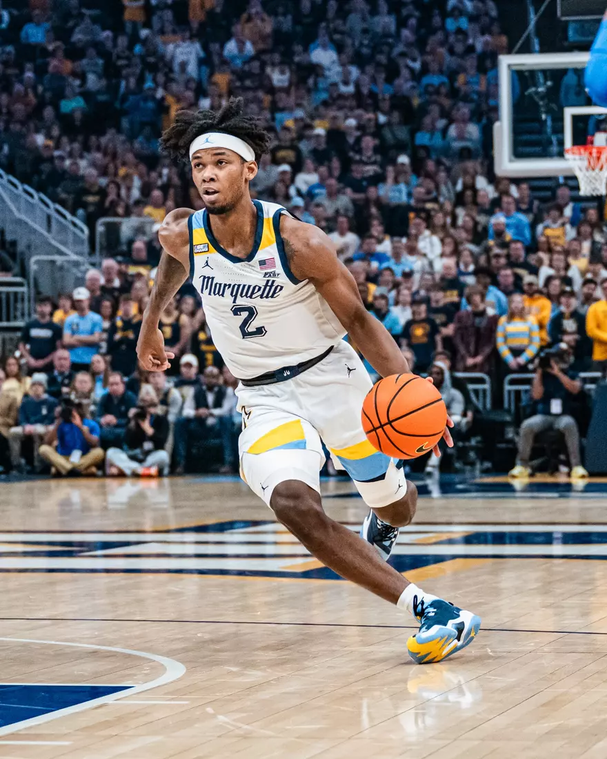 No. 10 Marquette Men's Basketball Defeats No. 22 Creighton 72-67 on December 30th, 2023 at Fisrev Forum in Milwaukee, WI