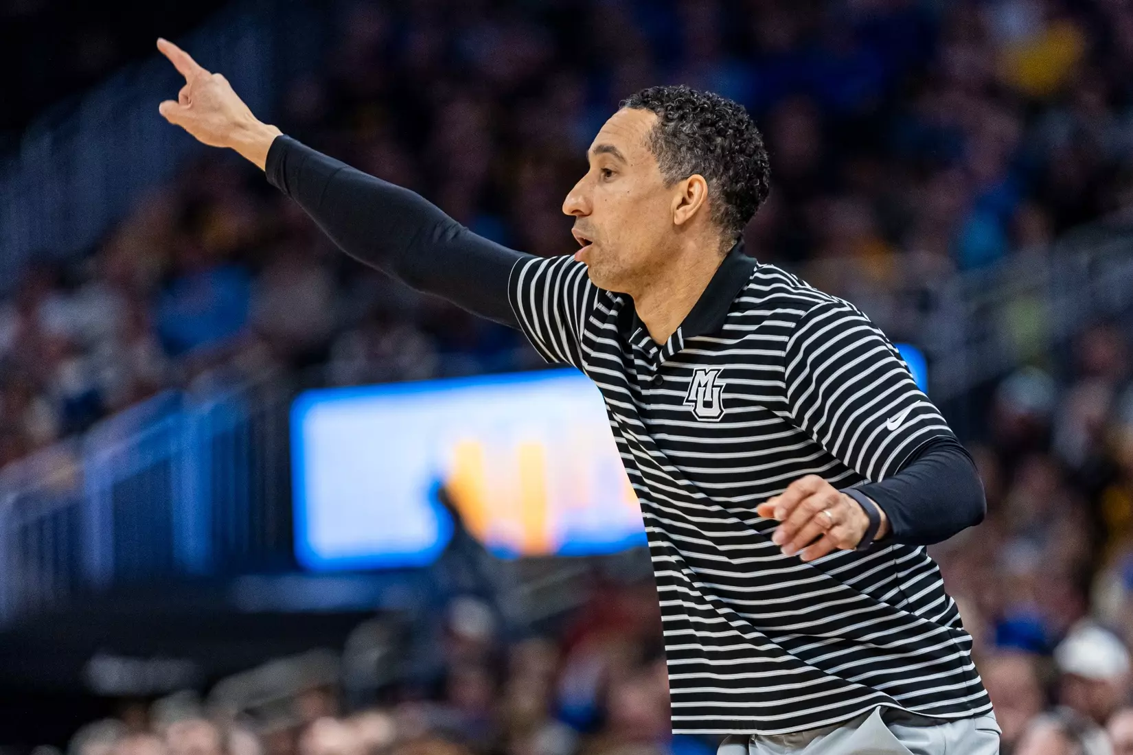 No. 10 Marquette Men's Basketball Defeats No. 22 Creighton 72-67 on December 30th, 2023 at Fisrev Forum in Milwaukee, WI