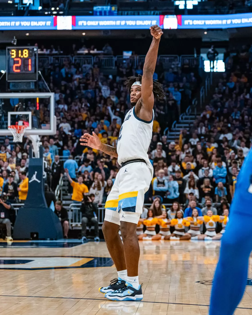 No. 10 Marquette Men's Basketball Defeats No. 22 Creighton 72-67 on December 30th, 2023 at Fisrev Forum in Milwaukee, WI