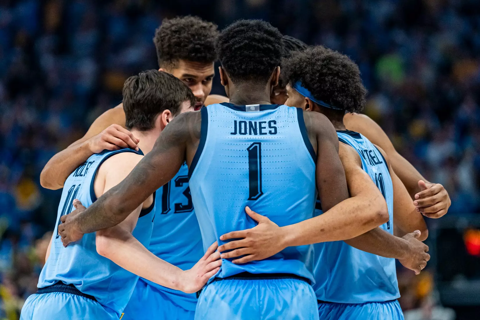 #8 Marquette Basketball defeats University of Texas 86-65 at Fiserv Forum on Wednesday December 6, 2023 in Milwaukee, WI.