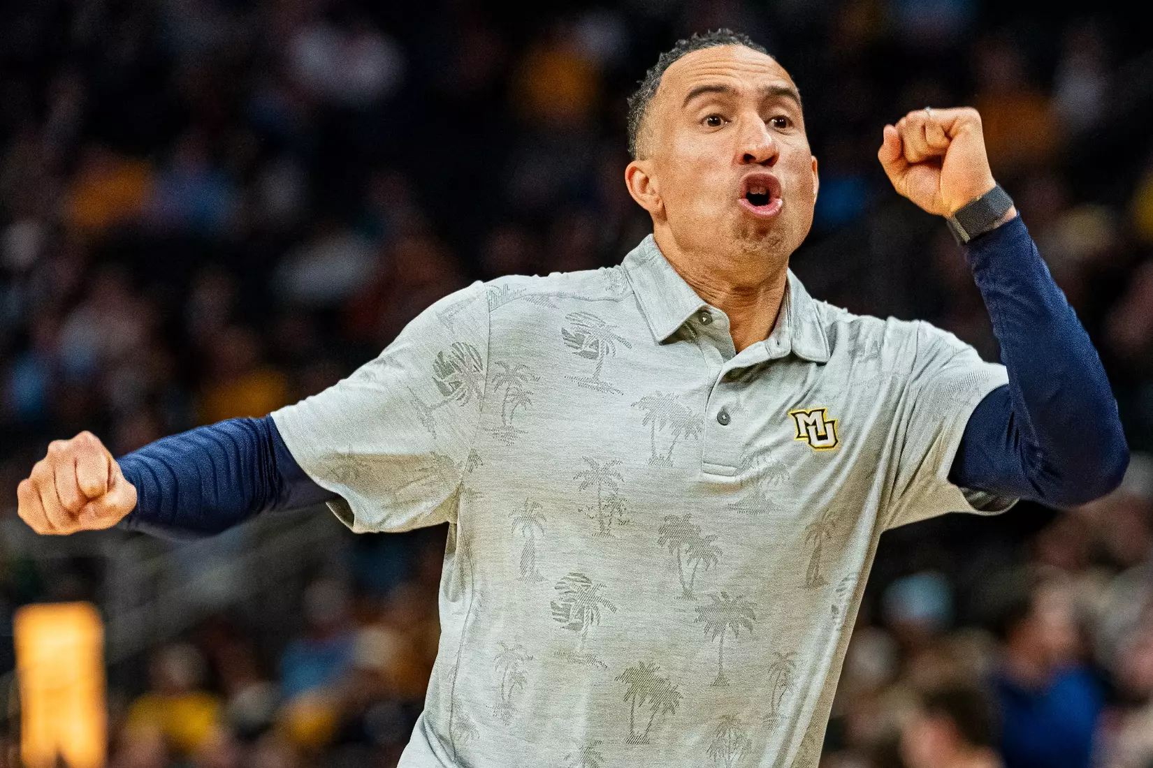 #8 Marquette Basketball defeats University of Texas 86-65 at Fiserv Forum on Wednesday December 6, 2023 in Milwaukee, WI.