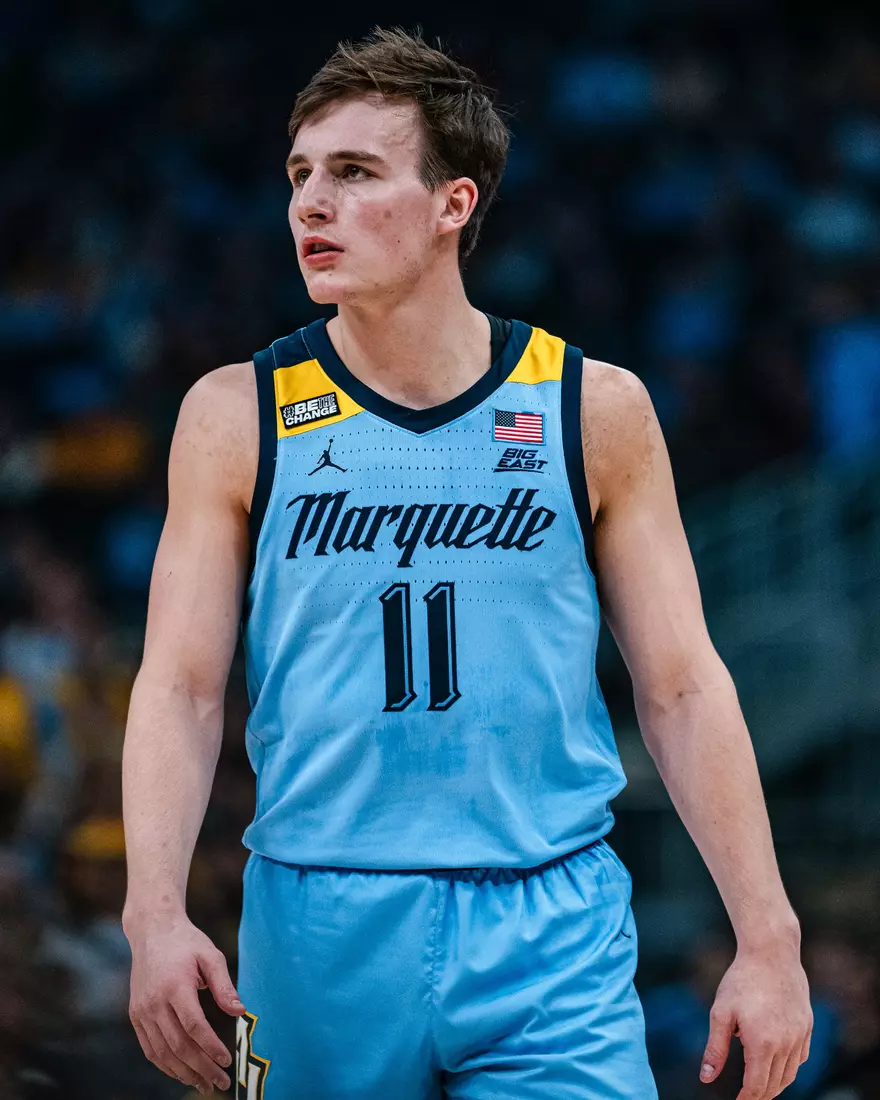 #8 Marquette Basketball defeats University of Texas 86-65 at Fiserv Forum on Wednesday December 6, 2023 in Milwaukee, WI.