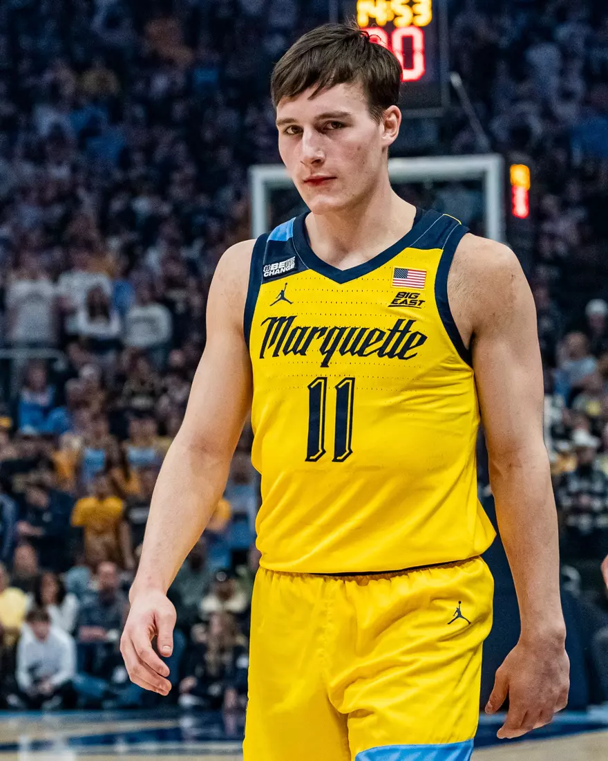 #8 Marquette Basketball defeats Notre Dame 78-59 at Fiserv Forum on Saturday December 9, 2023 in Milwaukee, WI.