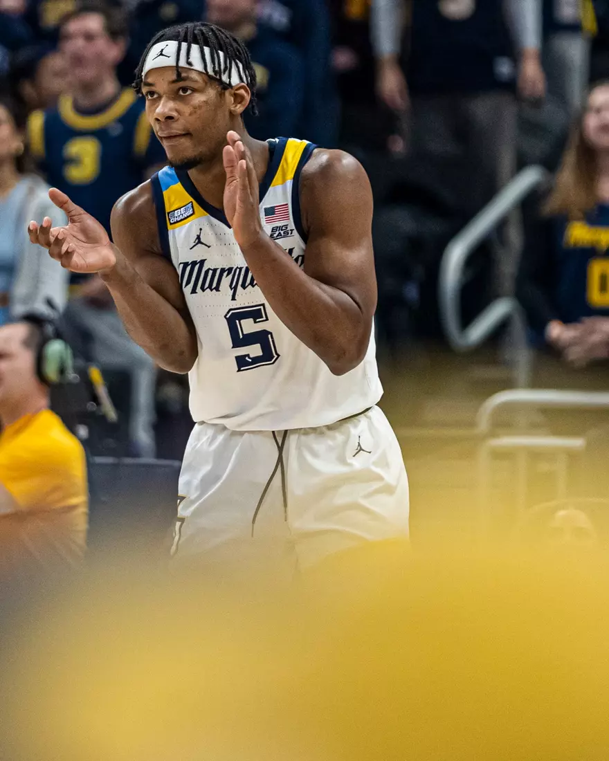 Marquette Men's Basketball defeats Villanova Wildcats 73-64 at Fiserv Forum in Milwaukee, WI on February 1, 2023.