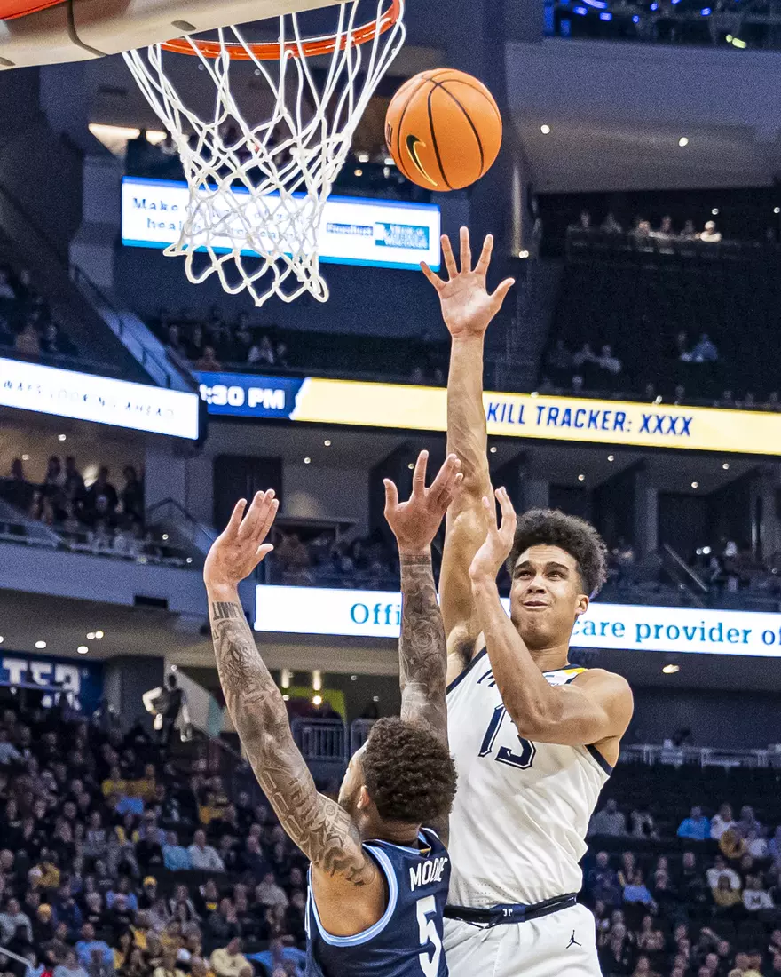 Marquette Men's Basketball defeats Villanova Wildcats 73-64 at Fiserv Forum in Milwaukee, WI on February 1, 2023.