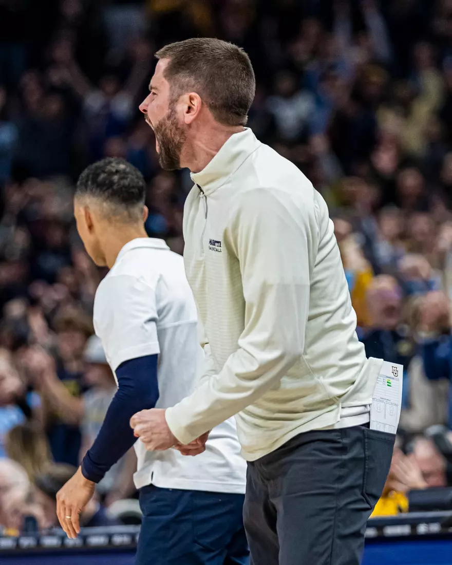 Marquette Men's Basketball defeats Villanova Wildcats 73-64 at Fiserv Forum in Milwaukee, WI on February 1, 2023.