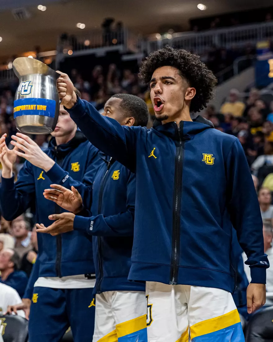Marquette Men's Basketball defeats Villanova Wildcats 73-64 at Fiserv Forum in Milwaukee, WI on February 1, 2023.