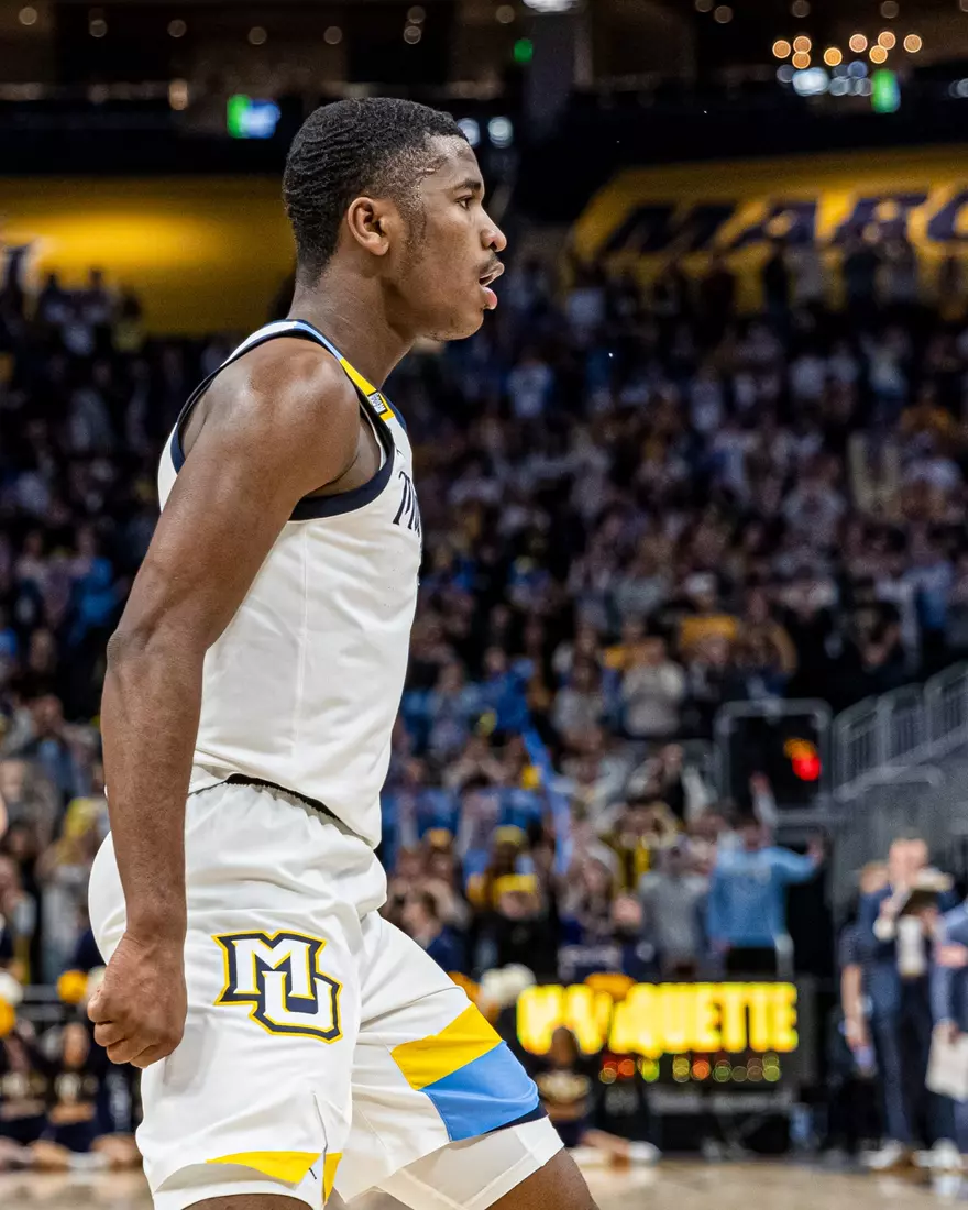 Marquette Men's Basketball defeats Villanova Wildcats 73-64 at Fiserv Forum in Milwaukee, WI on February 1, 2023.
