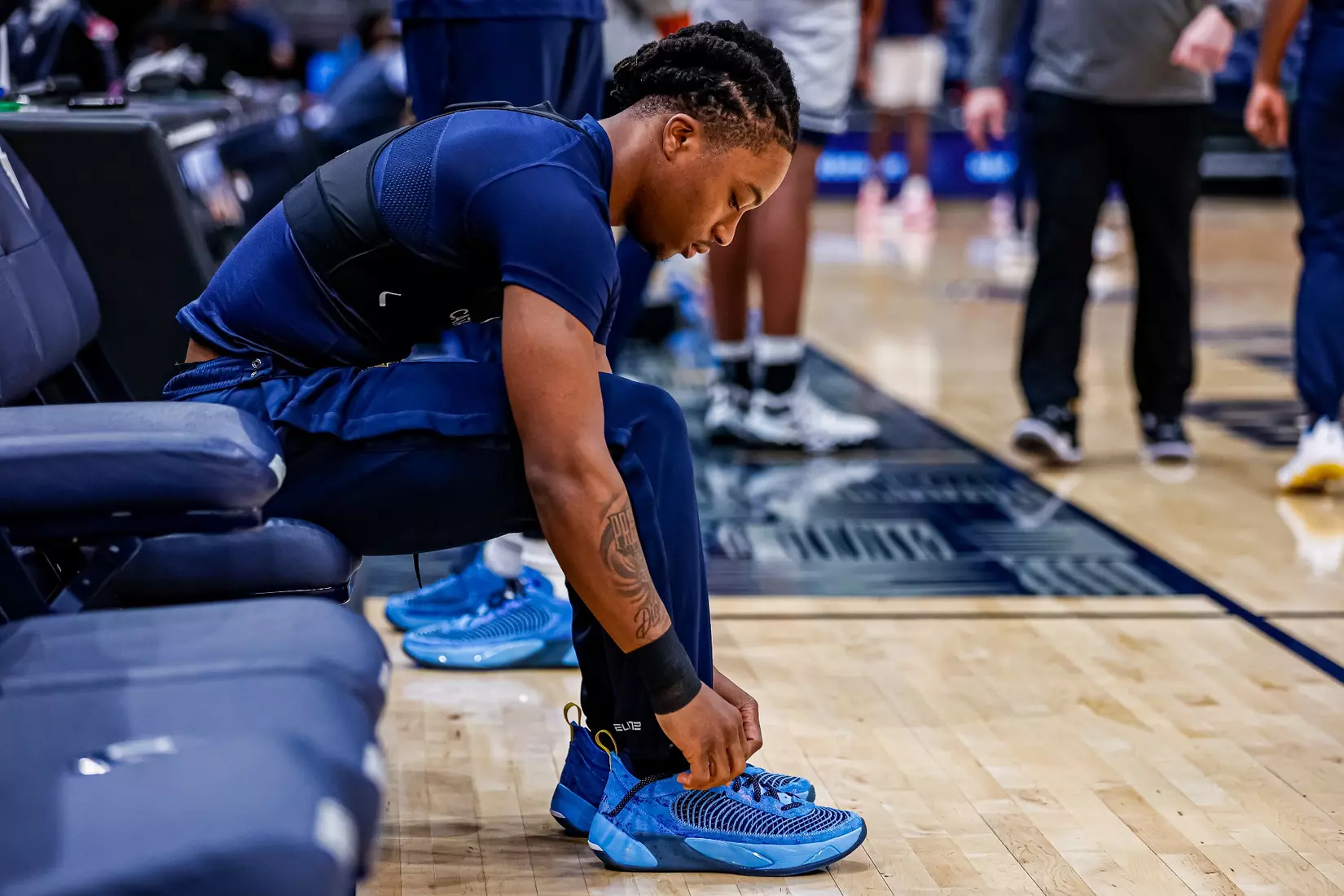 #10 Marquette Men's Basketball defeats Georgetown in Washington D.C. on Saturday February 11, 2023.