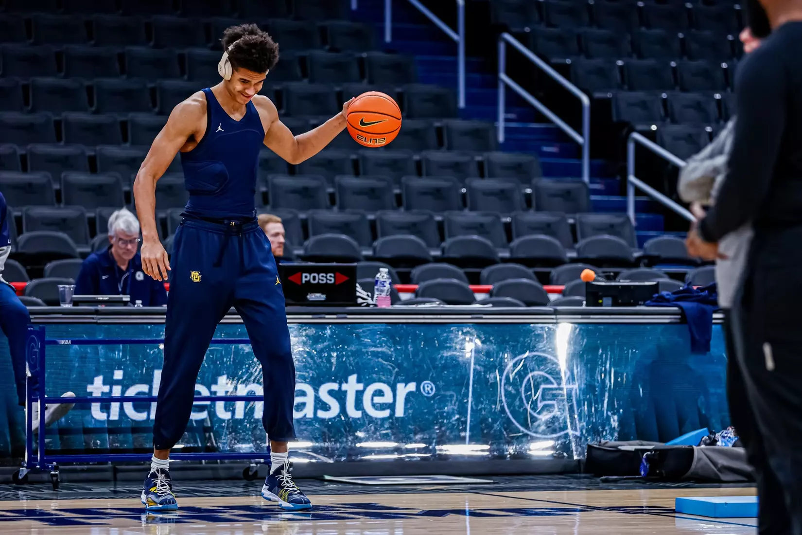 #10 Marquette Men's Basketball defeats Georgetown in Washington D.C. on Saturday February 11, 2023.