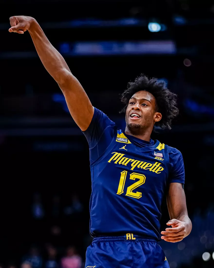 #10 Marquette Men's Basketball defeats Georgetown in Washington D.C. on Saturday February 11, 2023.