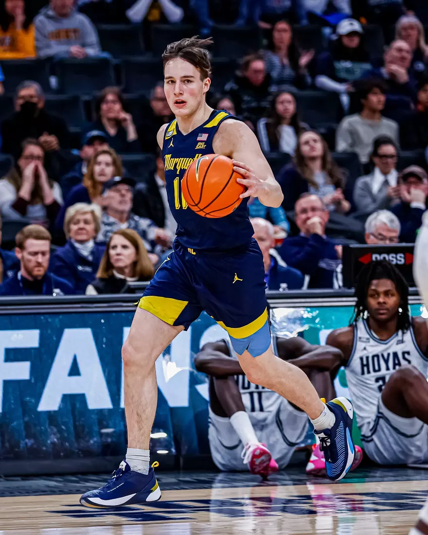 #10 Marquette Men's Basketball defeats Georgetown in Washington D.C. on Saturday February 11, 2023.