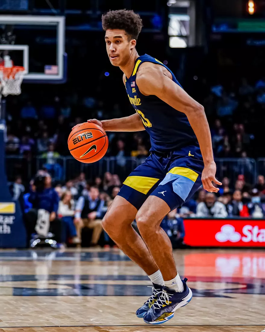 #10 Marquette Men's Basketball defeats Georgetown in Washington D.C. on Saturday February 11, 2023.