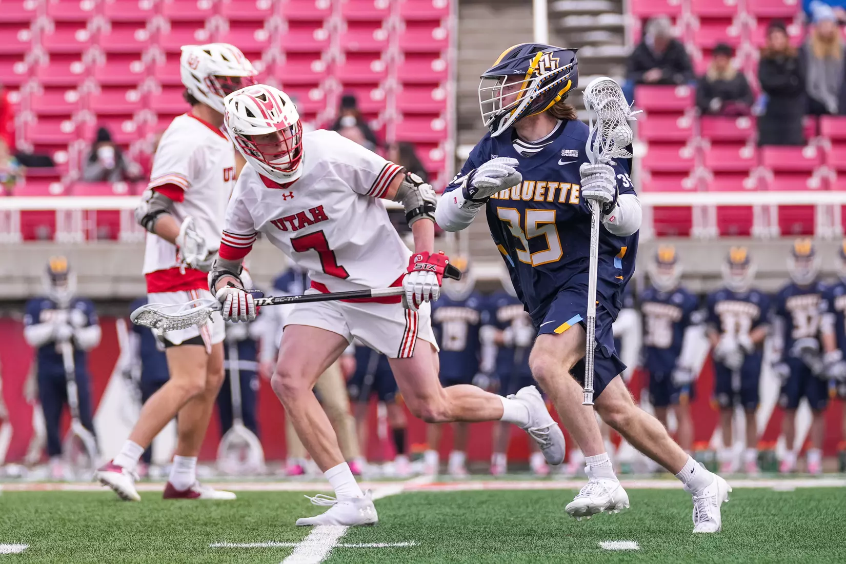 Marquette Golden Eagles vs University of Utah in Salt Lake City, UT on Saturday, February 11, 2023.
Eli Rehmer
