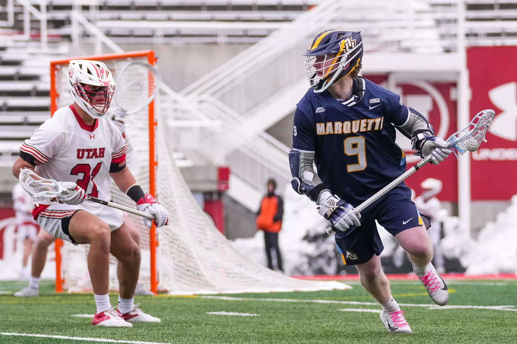 Marquette Golden Eagles vs University of Utah in Salt Lake City, UT on Saturday, February 11, 2023.
Eli Rehmer