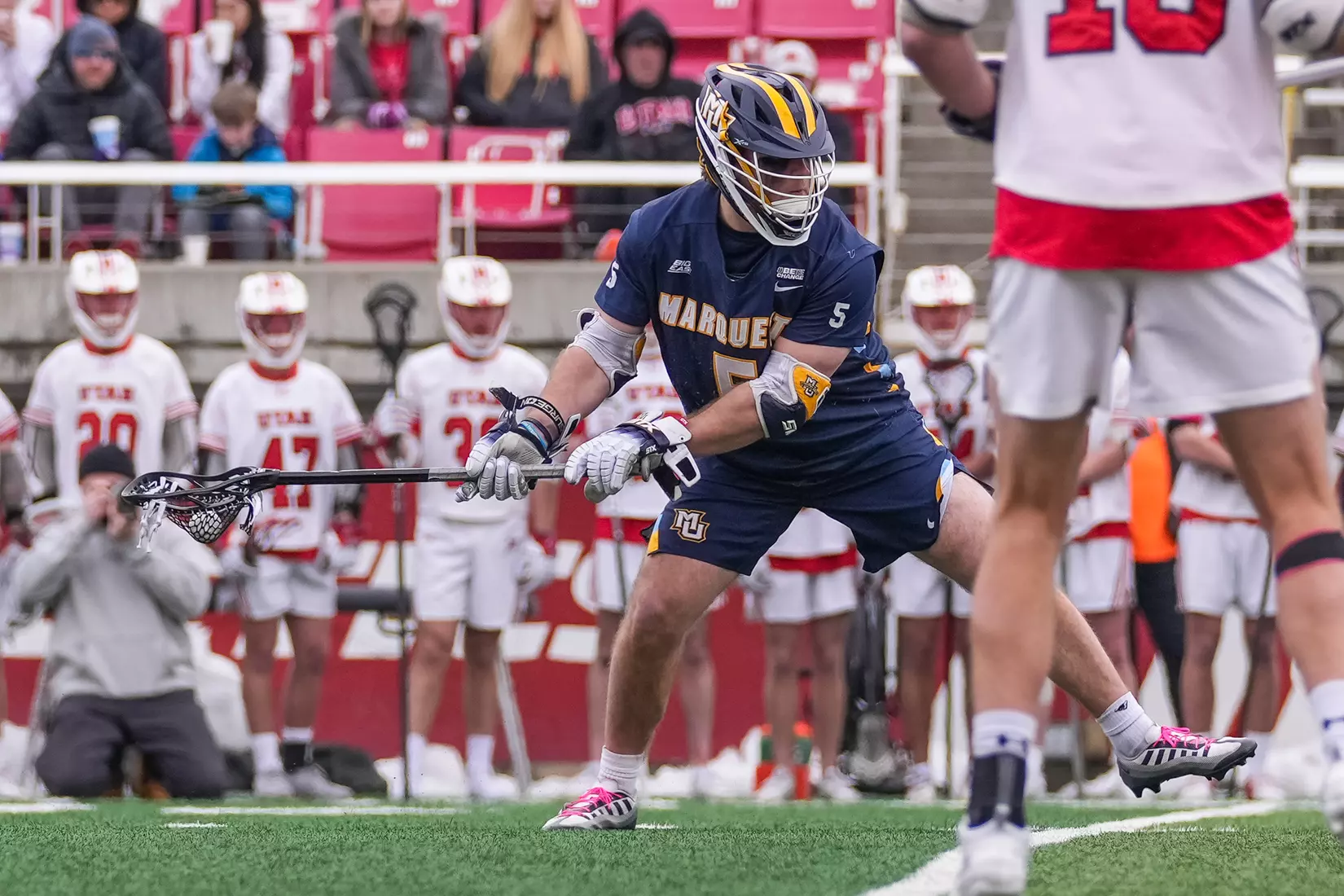 Marquette Golden Eagles vs University of Utah in Salt Lake City, UT on Saturday, February 11, 2023.
Eli Rehmer