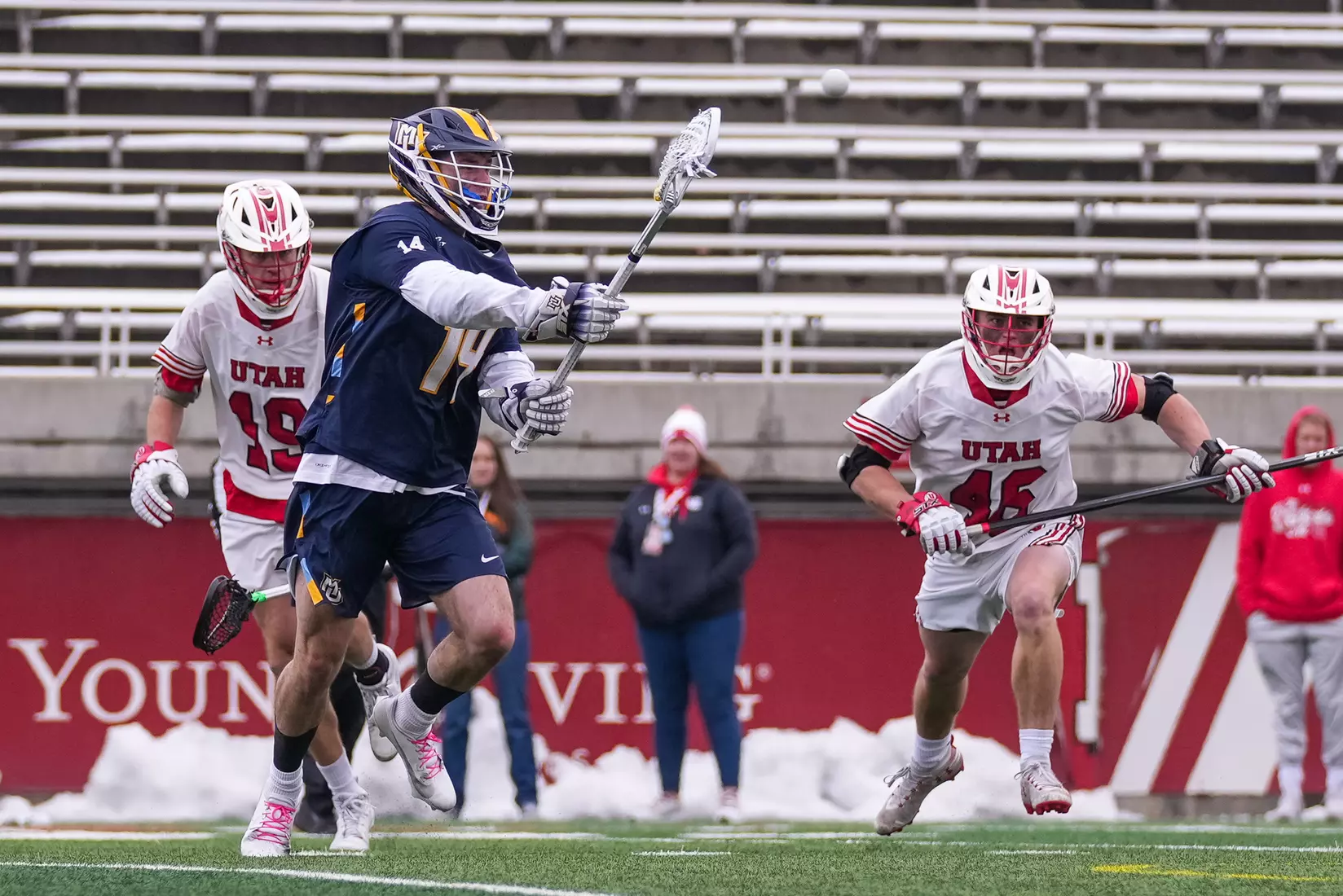 Marquette Golden Eagles vs University of Utah in Salt Lake City, UT on Saturday, February 11, 2023.
Eli Rehmer