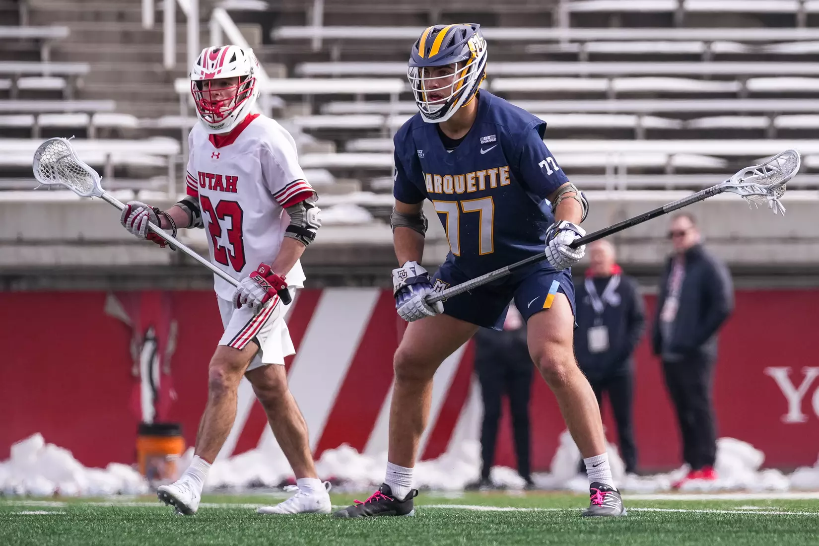 Marquette Golden Eagles vs University of Utah in Salt Lake City, UT on Saturday, February 11, 2023.
Eli Rehmer