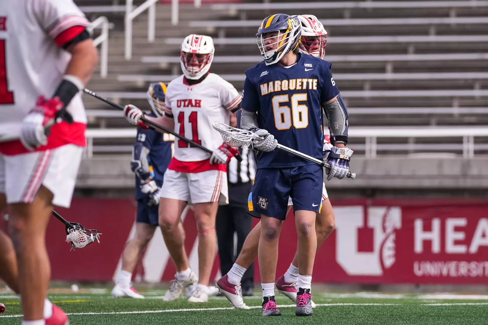 Marquette Golden Eagles vs University of Utah in Salt Lake City, UT on Saturday, February 11, 2023.
Eli Rehmer