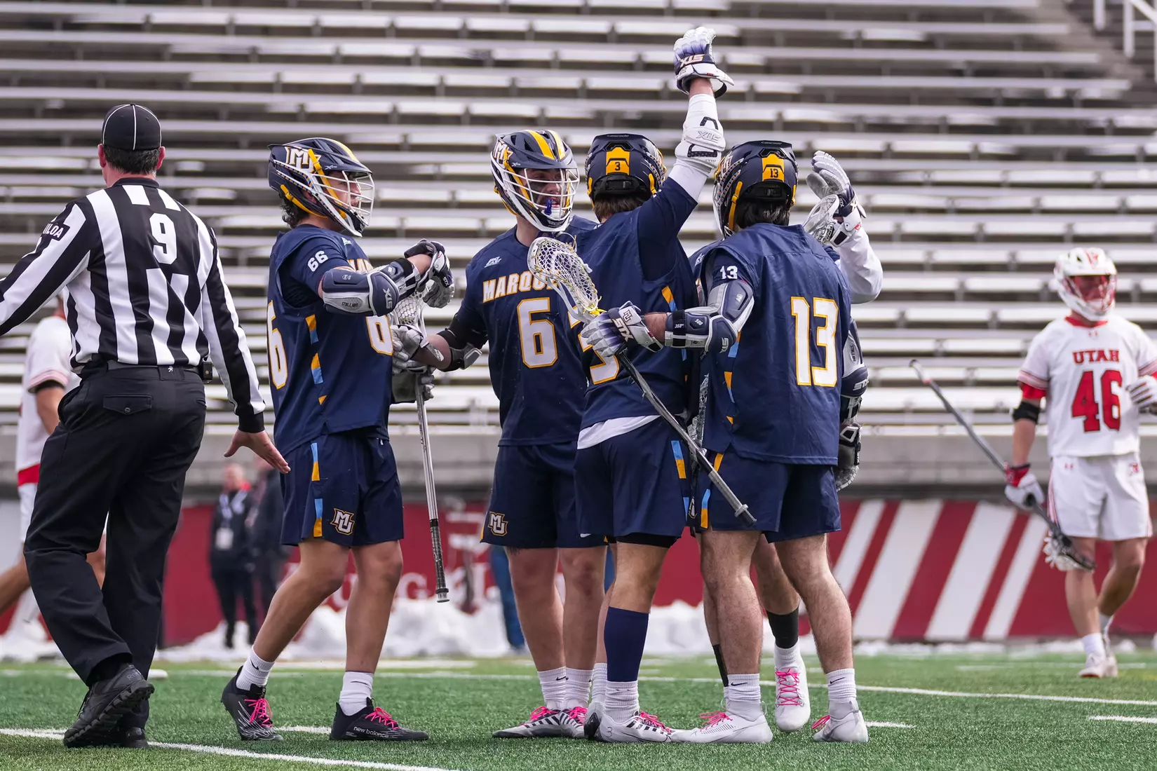 Marquette Golden Eagles vs University of Utah in Salt Lake City, UT on Saturday, February 11, 2023.
Eli Rehmer