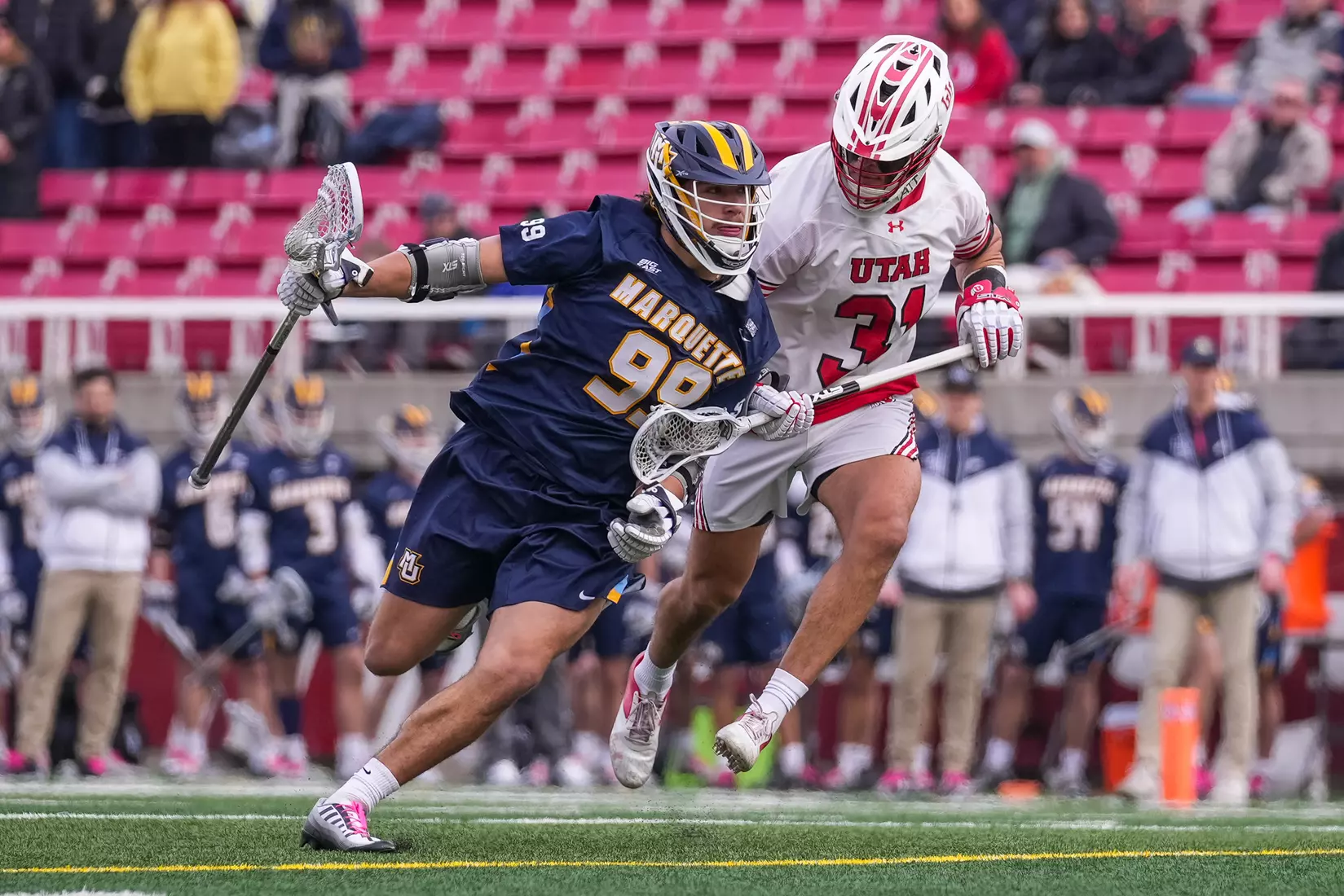 Marquette Golden Eagles vs University of Utah in Salt Lake City, UT on Saturday, February 11, 2023.
Eli Rehmer