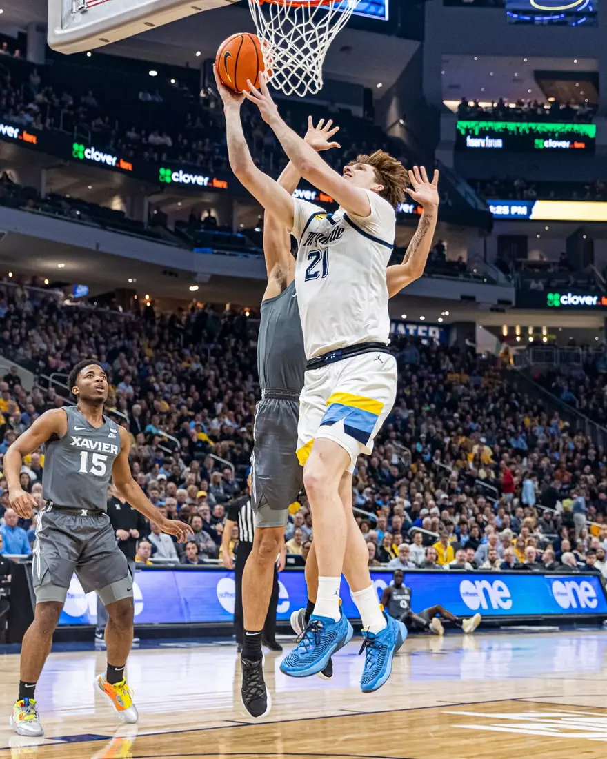 #11 Marquette Basketball tops #16 Xavier 69-68 at Fiserv Forum in Milwaukee, WI to clinch a one game lead for the Big East title on Wednesday February 15, 2023.