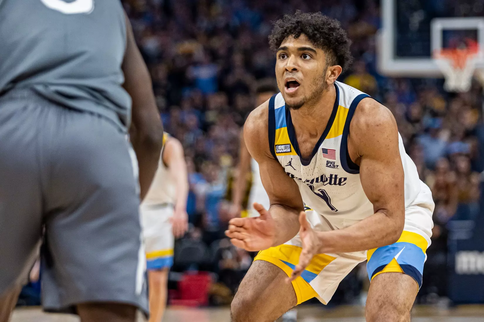 #11 Marquette Basketball tops #16 Xavier 69-68 at Fiserv Forum in Milwaukee, WI to clinch a one game lead for the Big East title on Wednesday February 15, 2023.