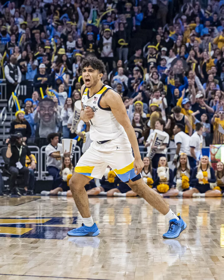 #11 Marquette Basketball tops #16 Xavier 69-68 at Fiserv Forum in Milwaukee, WI to clinch a one game lead for the Big East title on Wednesday February 15, 2023.