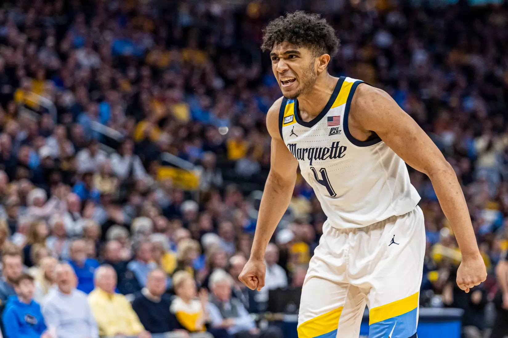 #11 Marquette Basketball tops #16 Xavier 69-68 at Fiserv Forum in Milwaukee, WI to clinch a one game lead for the Big East title on Wednesday February 15, 2023.