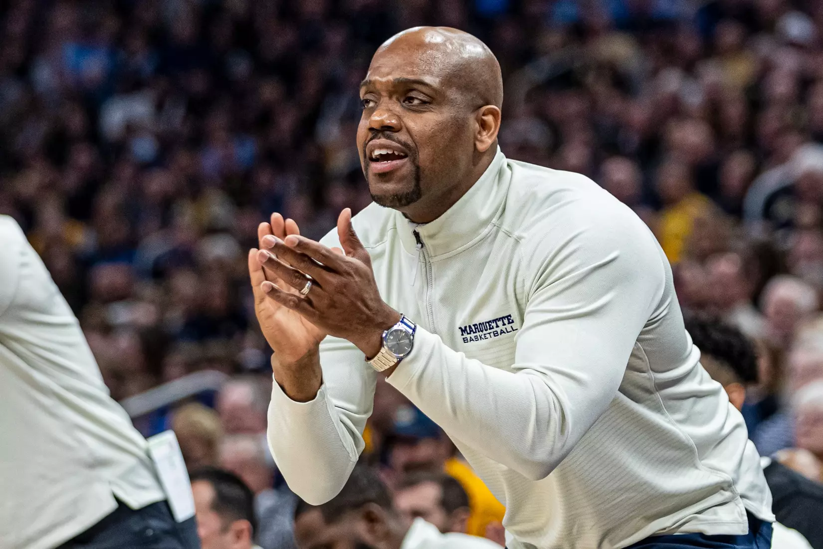 #11 Marquette Basketball tops #16 Xavier 69-68 at Fiserv Forum in Milwaukee, WI to clinch a one game lead for the Big East title on Wednesday February 15, 2023.