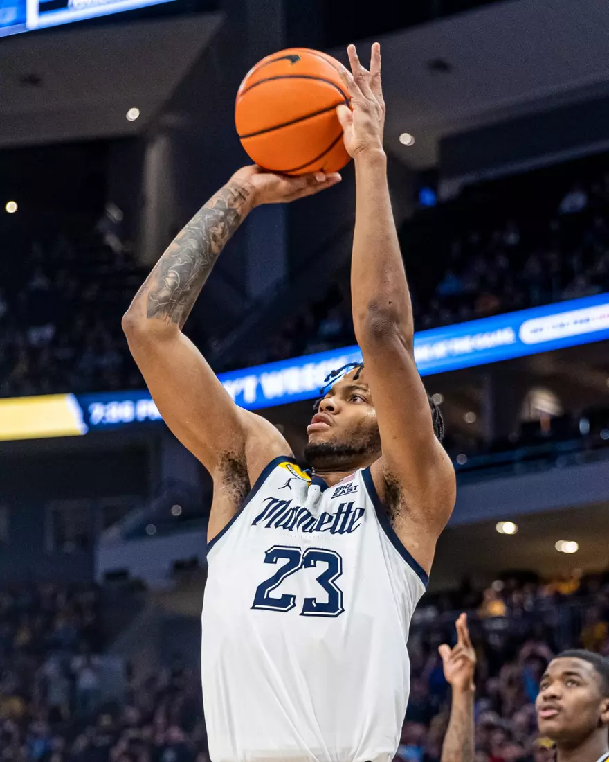#11 Marquette Basketball tops #16 Xavier 69-68 at Fiserv Forum in Milwaukee, WI to clinch a one game lead for the Big East title on Wednesday February 15, 2023.