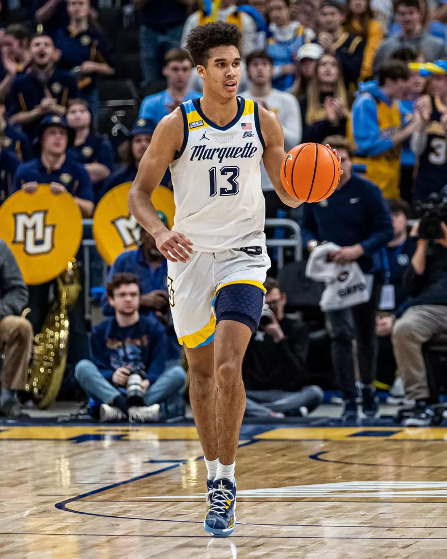 #11 Marquette Basketball tops #16 Xavier 69-68 at Fiserv Forum in Milwaukee, WI to clinch a one game lead for the Big East title on Wednesday February 15, 2023.